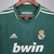 Camisa retrô verde do Real Madrid, modelo III da temporada 2012/2013, com logo da Adidas e estampa 'bwin'