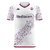 Camisa branca do time Fiorentina II 2023/2024, com detalhes florais em roxo e logotipo da Kappa.