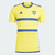 Camisa torcedor masculina do Boca Juniors II 2023/2024, nas cores amarelo e azul, da Adidas.