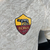 Camisa branca da Roma II 2023/2024, modelo jogador masculino da Adidas, com detalhes em preto e escudo da equipe.