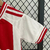 Uniforme Infantil Ajax I 2023/2024 Adidas- Branco e Vermelho - loja online