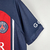 Camisa do Paris Saint-Germain (PSG) I 2023/2024, modelo torcedor masculino, nas cores azul e vermelha, com o logo da Nike e patrocinador Qatar Airways.