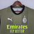 Camisa masculina AC Milan III 2022/2023 da Puma na cor verde abacate, destacando o logo do time e o patrocínio da Emirates.