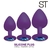 KIT SILICONE PLUG PURPLE