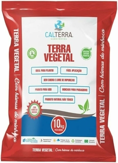 Terra Vegetal com humus 10 kg CALTERRA