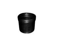 VASO FLEXIVEL PRETO 01 LITRO