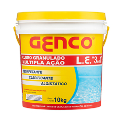 GENCO L. E.CLORO GRAN.BL 10KG MULTIPLA ACAO