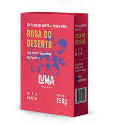 Rosa do Deserto - Fertilizante Mineral Misto - NPK 08 - 12 - 10 - 150g