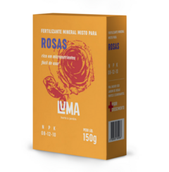 Rosas - Fertilizante Mineral Misto - NPK 08 - 12 - 10 - 150g