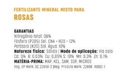 Rosas - Fertilizante Mineral Misto - NPK 08 - 12 - 10 - 150g - comprar online