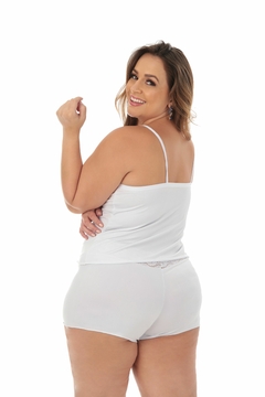 Baby Doll Plus Size Com Renda - comprar online