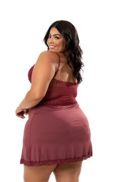 Camisola Plus Size Em Microfibra - comprar online