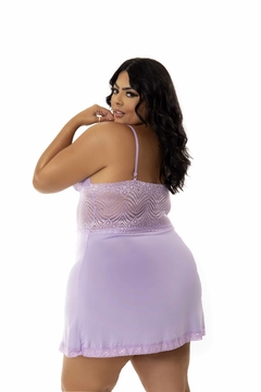 Imagem do Camisola Plus Size Em Microfibra