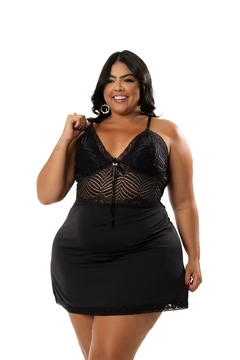 Camisola Plus Size Em Microfibra na internet