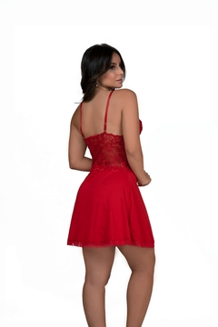 Camisola Sensual Em Microfibra Lisa - comprar online