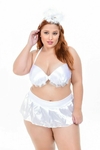 Fantasia Sexy Plus Size Com Bojo Anjinha