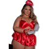 Fantasia Sexy Plus Size Com Bojo IFood