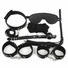 Kit Sado Bondage Sexy Preto Sexy Import