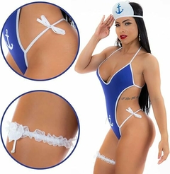 Mini Fantasia Body Marinheira Fácil Prazer - comprar online