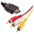 CABO HDMI-RCA 1.5M LE-6616 - comprar online