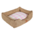 Cama Pet Retangular Scott Marrom - loja online