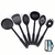 Set 6 Utencilios Nylon Espatula Cucharon Para Ceramic Teflon