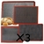 Placa Silicona Plancha Con Malla Antiadherente Horno 40x30cm X3