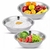 X3 Bowl Comedero Acero Inoxidable Reposteria Ensaladera 34 cm