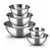 Set X5 Contenedor Bowls Batidor Acero