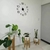 Reloj De Pared 3d Flotante Design Sin Marco Moda Romano 40cm