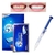 Blanqueador Dental Whitening Oral Gel + 7 Pares Tiras Blanqu