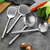 Set De 4 Utensilios Cocina Acero Inox