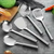 Set De 5 Utensillos De Cocina Acero