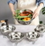 Set X4 Bowls Batidor Acero Reforzado Reposteria Servir Batir