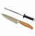 Cuchillo 32cm Carne Filetear Cocina Profesional + Chaira