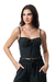 TOP CORSELET DRAPEADO POA MILITAR