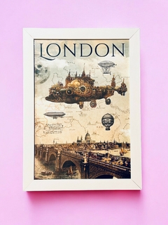 Quadro Poster London na internet