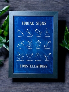 Quadro Poster Zodiac - comprar online