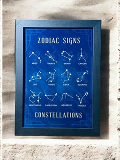 Quadro Poster Zodiac