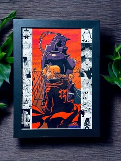 Quadro Decorativo Fullmetal Alchemist na internet