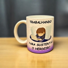 Caneca Porcelana Meu Herdeiro Cat na internet