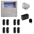 Kit de alarma perimetral exterior 4 barreras infrarrojas 60 Mts 2 haces