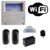 Kit de alarma perimetral exterior Wifi barrera infrarroja 60 Mts 2 haces