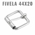 Kit 10 Fivela 44x20