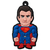 Chaveiros Superman emborrachado - Envio Imediato - Superman 2