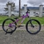 Bicicleta Alumínio Aro 26 VikingX Tuff 25, Selim DDK, Single, Pedivela Integrado, Freio Hidráulico, Quadro 13 - Roxo com Amarelo