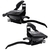 ALAVANCA CAMBIO RAPID FIRE C/ MAN 3X08 SHIMANO (ST-EF500) - ALTUS