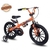 BICICLETA ARO 16 NATHOR MASCULINO EXTREME - LARANJA COM PRETO