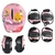 CAPACETE+JOELHEIRA +COTOVELEIRA+LUVA [INFANTIL] PINK