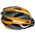 CAPACETE MTB ELEMENT (TAM-G) COM ILUMINAÇÃO [INN MOULD] - PRETO, LARANJA E CINZA